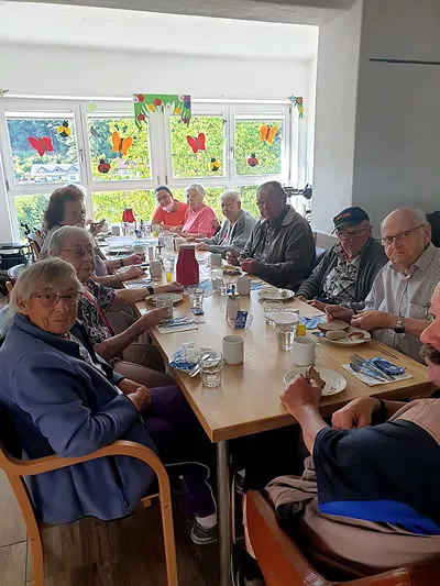 traditionelles Weißwurstfrühstück