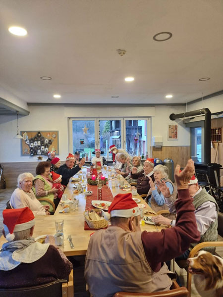 Weihnachten 2022 im Seniorenheim Sonnenblick