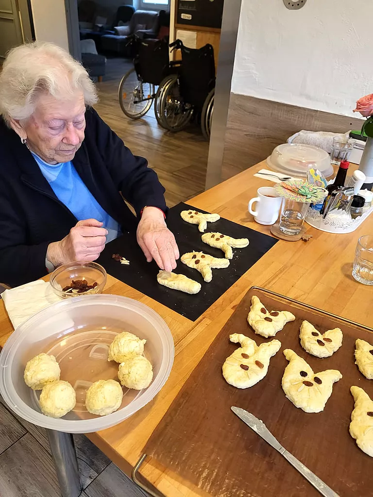 Osterbäckerei  im SH Sonnenblick2025