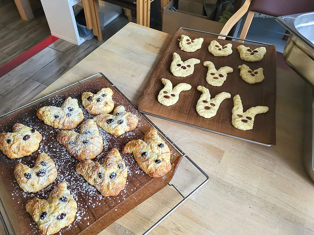 Osterbäckerei  im SH Sonnenblick2025
