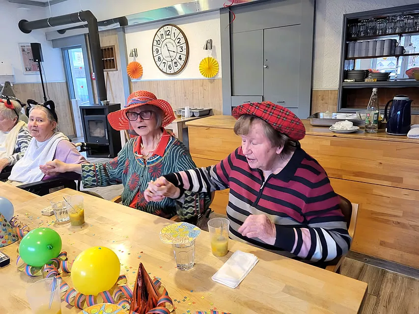 Fasching im Seniorenheim Sonnenblick